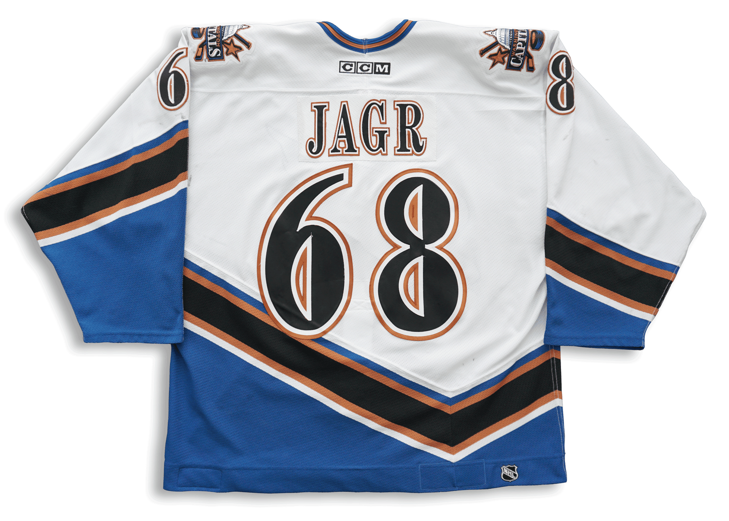 Jaromir Jagr Game Worn 2002/2003 Washington Capitals Jersey