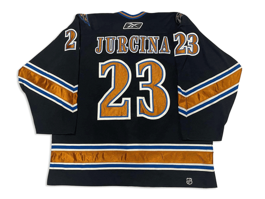 Milan Jurčina Game Worn 2006/2007 Washington Capitals Jersey