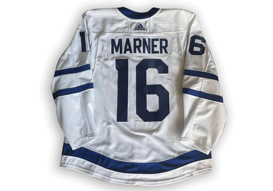 Mitch Marner Game Worn 2023 Global Series Toronto Maple Leafs Jersey