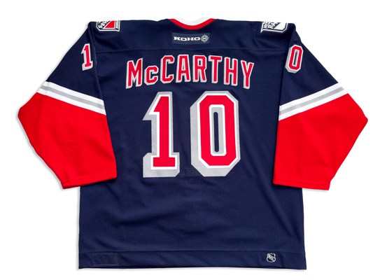 Sandy McCarthy Game Worn 2003/2004 New York Rangers Jersey