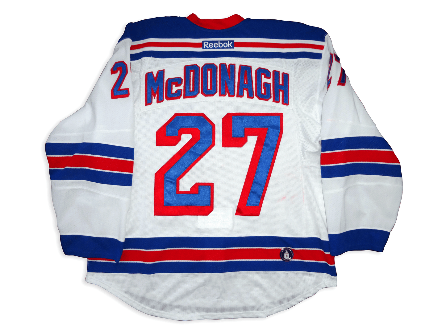 Ryan McDonagh 2013/2014 Game Worn New York Rangers Jersey