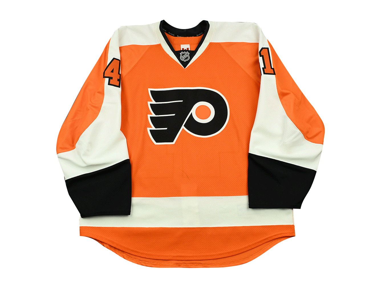 Andrej Meszároš Game Worn 2012/2013 Philadelphia Flyers Jersey