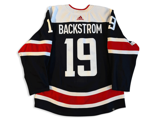 Nicklas Backstrom Game Worn 2021/2022 Washington Capitals Jersey