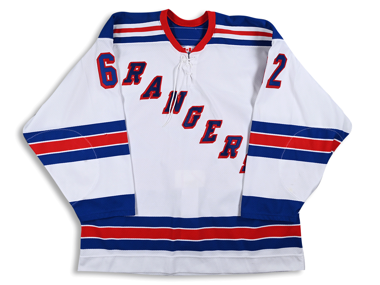 Dávid Skokan 2007 Game Worn New York Rangers Traverse City Rookie Tournament Jersey