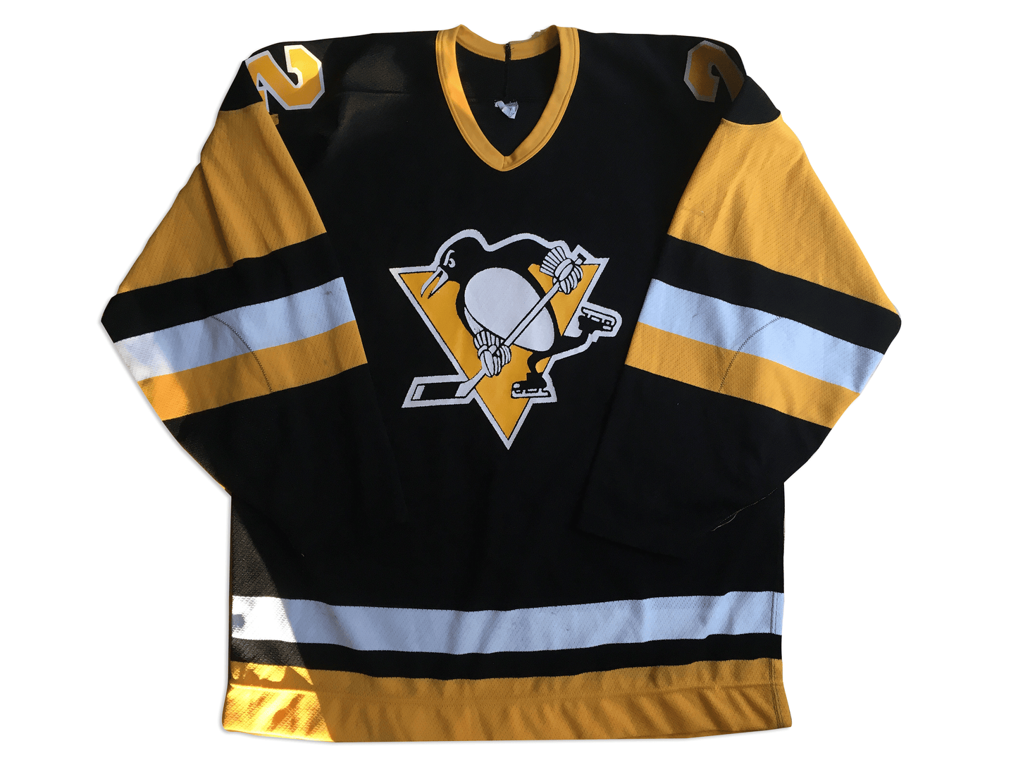 Wayne van Dorp Game Worn 1987/1988 Pittsburgh Penguins Jersey