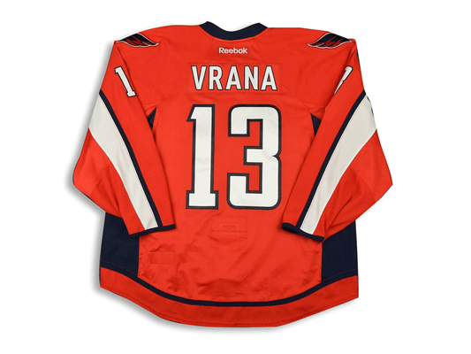 Jakub Vrana Game Worn 2016/2017 Washington Capitals Jersey